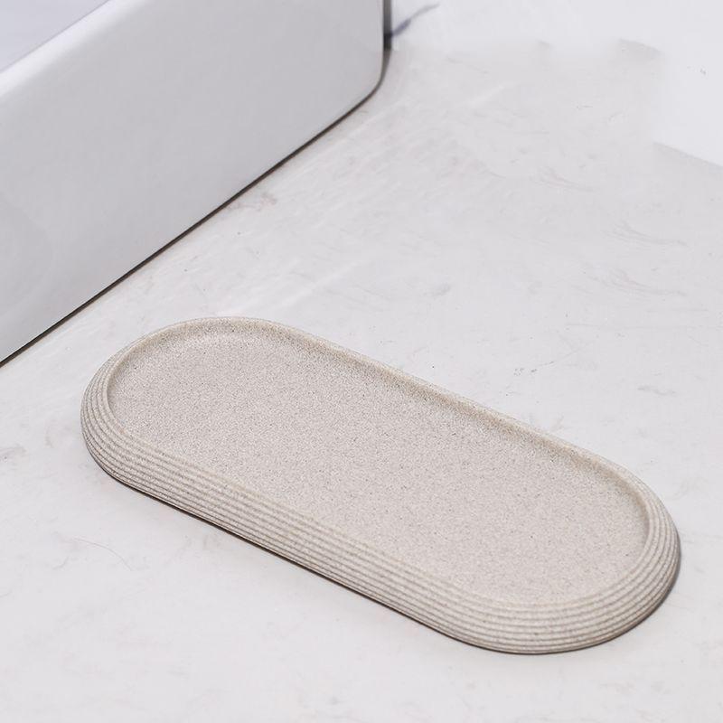 Wodoodporny organizer na blat łazienkowy, antypoślizgowa taca na kosmetyki do toaletki, do umywalki, wystrój hotelowy i domowy, styl INS Nordic