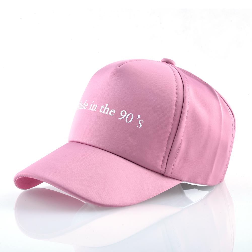 

Детские бейсболки, уличные дышащие шапки для мальчиков и девочек, кепка Snapback с буквами, детская однотонная шапка 49-51cm