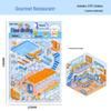 3D Miniature Scene Collage Stickers: Cute Decompression Handbook Stickers