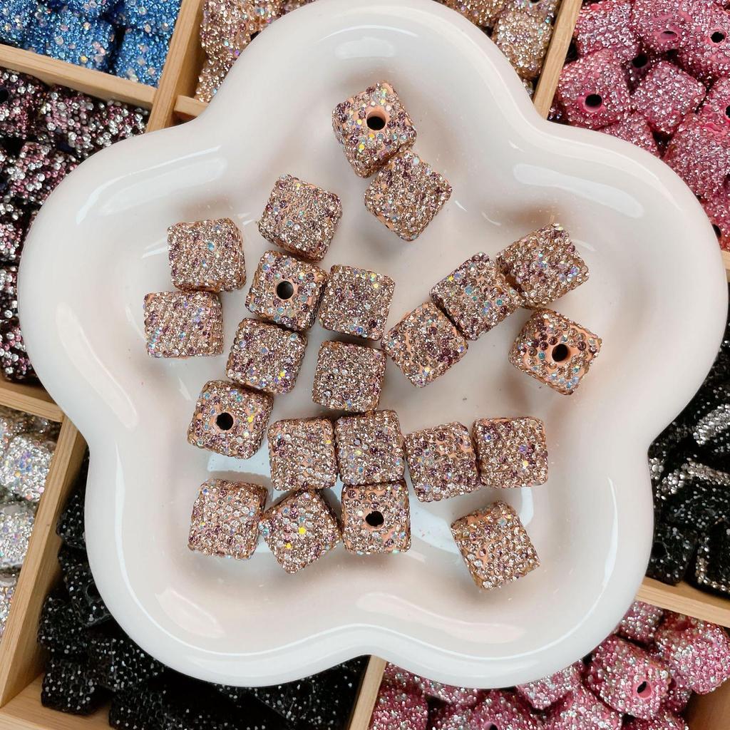 Handmade Rhinestone Crystal Beads for DIY Jewelry: Diamond Ball, Spacer, Pendant Materials