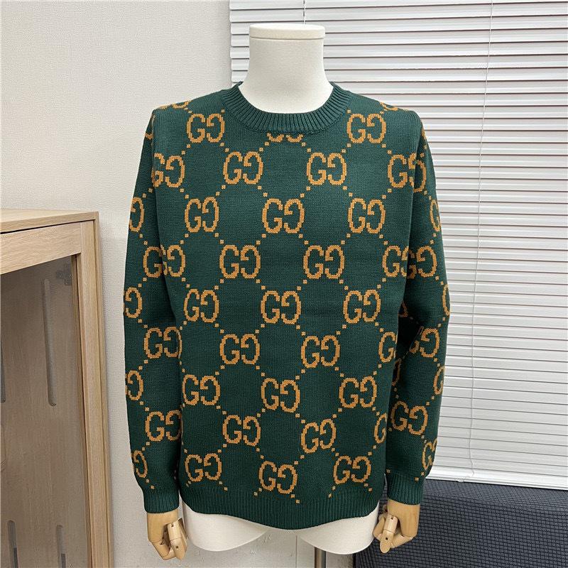 

Розкішний унісекс светр Prada з круглим вирізом та вишитим логотипом Large