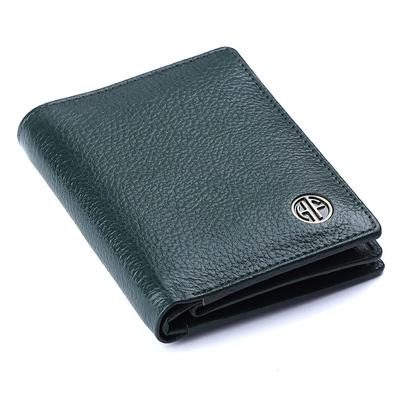 HAMMONDS FLYCATCHER Genuine Leather Wallets for Men, Sea Green