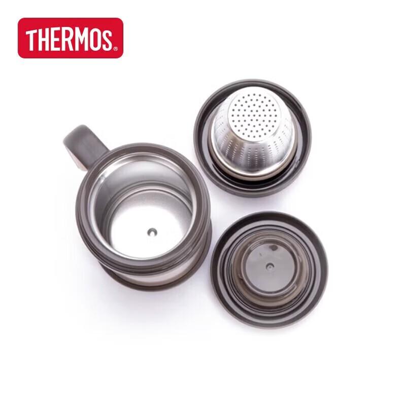 THERMOS 500ml Stainless Steel Insulated Mug with Tea Infuser