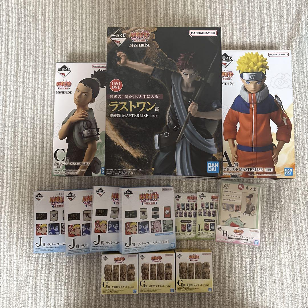 

[USED] NARUTO Chunin Exam Chapter No. 1 Lottery Gaara Last One