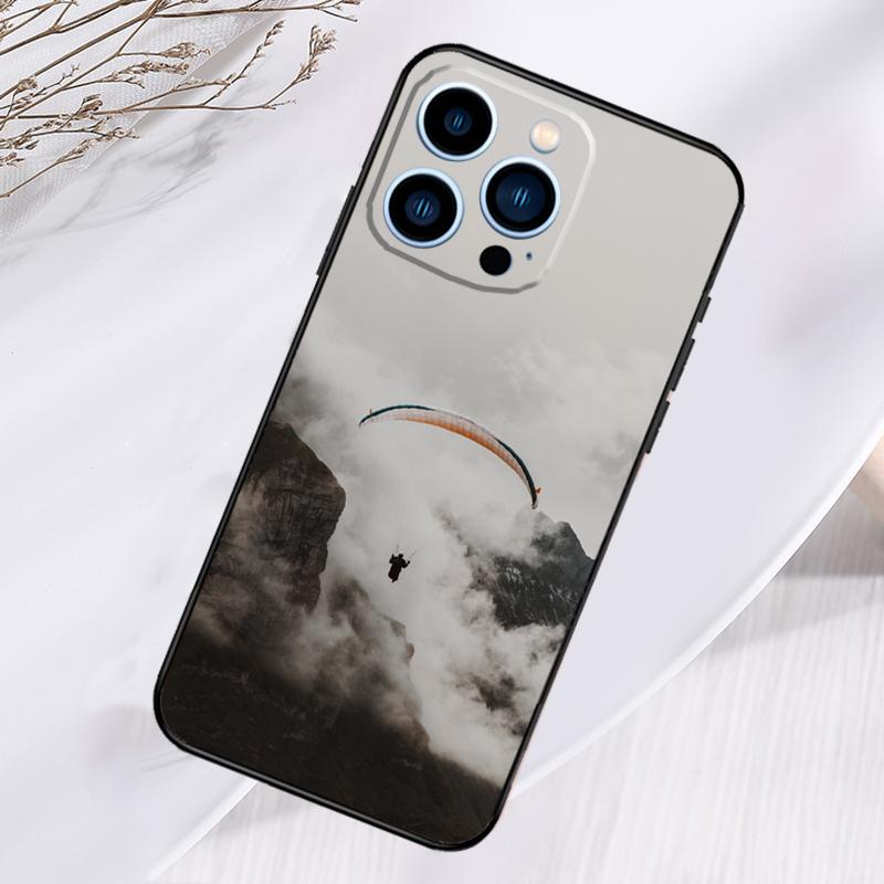 Paragliding Sport Phone Case For iPhone 17 Pro Max 15 14 13 12 11 16 Pro Max Plus 12 13 Mini 16e 17 Air Cover