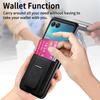 For Motorola Razr 40 Ultra 5G Case Kickstand Retro Leather Back Cover with Card Holder
