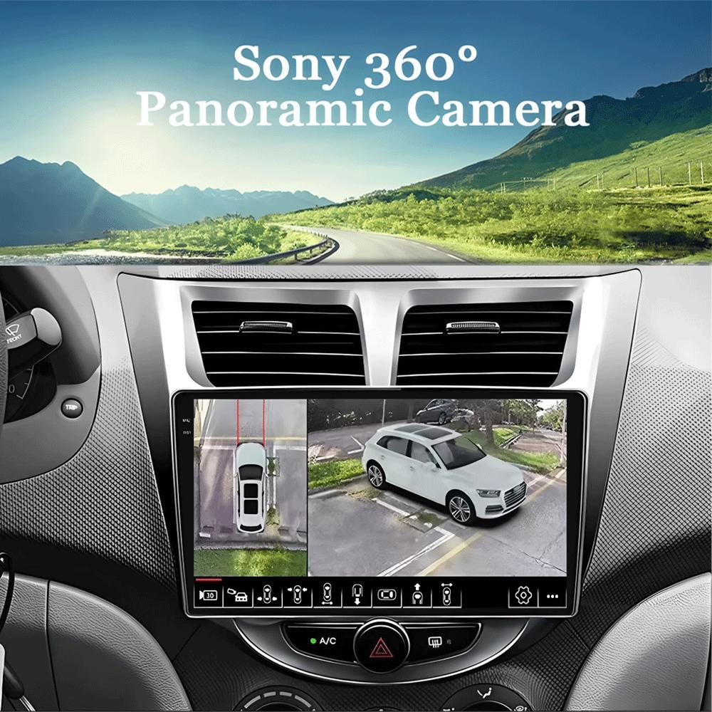 Android 14 Car Radio for Hyundai Solaris Verna Accent 1 2010 - 2016 Multimedia Video Player 2 Din DVD Head Unit Carplay GPS FM