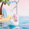 Care Funism Bears Series Keychain Figure Cute Collectible Action Toy Bag Pendant Decorative Gift For Birthday Party