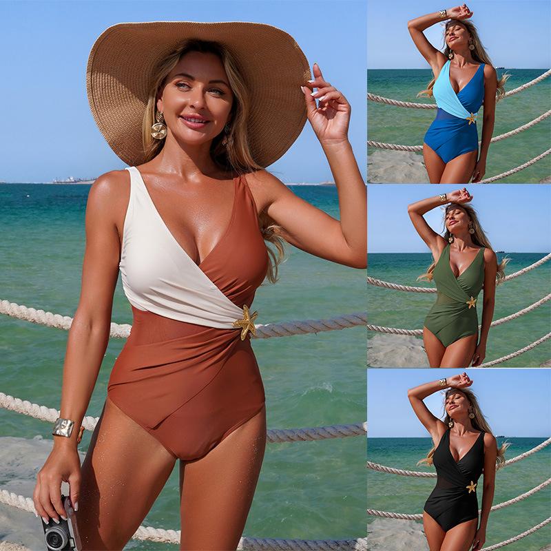 One-piece swimsuit women's online ready-made swimsuit swimsuit