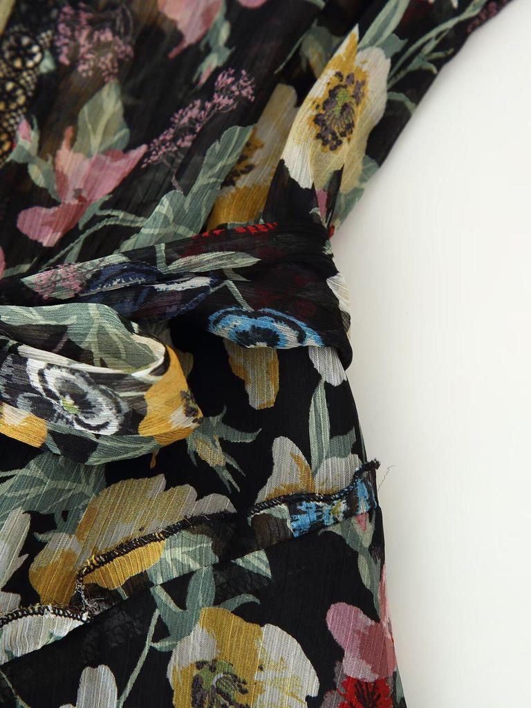 3D Květinové Mini Šaty - Dámská Móda Evropského & Amerického Stylu