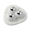 Mini Swivel Casters Wheels Self Adhesive Universal Wheels 360 Degree Rotatable Steel Bead Pulley Storage Box Roller