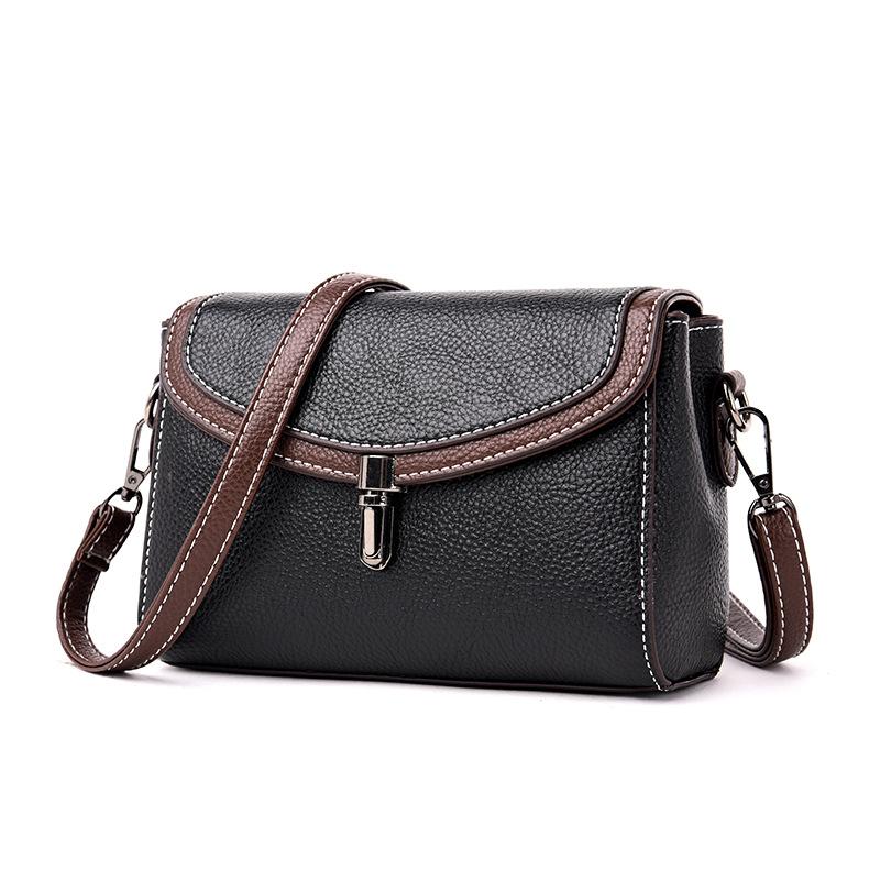 

New Women S Bag Fashion Everything Temperament Simple Small Square Bag Ins Women S Bag Single Shoulder Crossbody Bag чорний