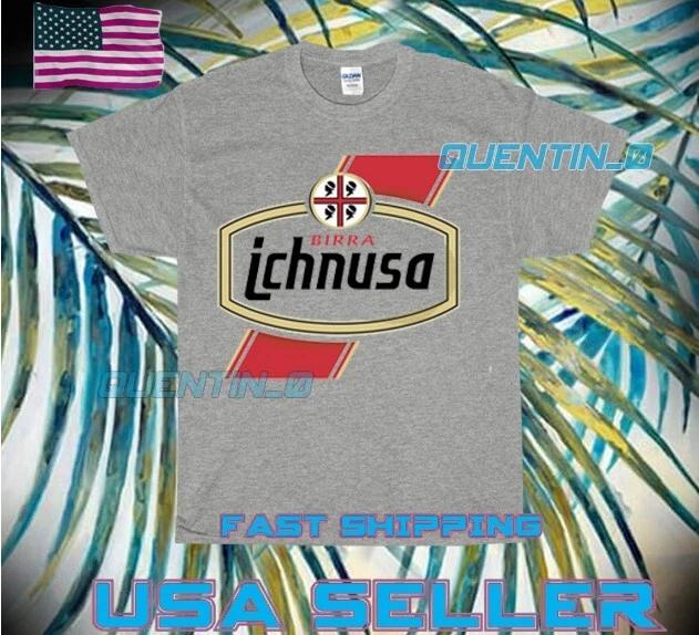 NEW Shirt PREMIUM BIRRA ICHNUSA LOGO T-Shirt FUNNY UNISEX SIZE S TO 5XL 3XL