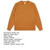 Women's Fleece Lined Sweatshirt Loose Fit Crewneck Pullover Top Long Sleeve Casual Fall Warm Clothes