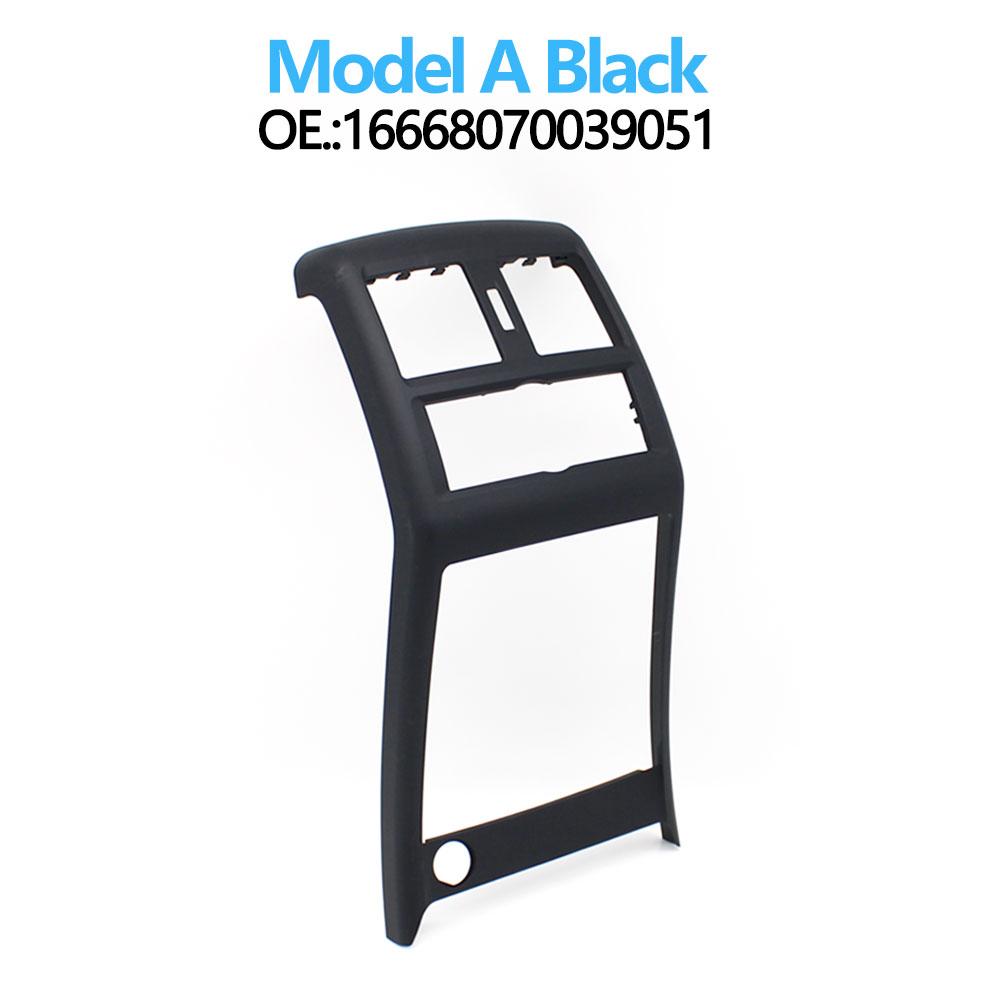 Car Rear Center Console Air Conditioning Air Vent Outlet Surface Frame Cover Trim For Mercedes Benz ML GL GLE GLS W166 W292