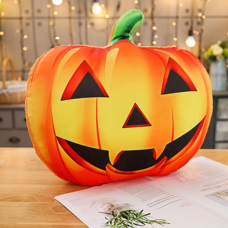 Pumpkin Halloween Zombie Ghost Bat Plush Toy Stuffed Doll Decoration Gift Kids