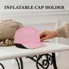 2Pcs Inflatable Hat Stand Cap Holder Organizer Tabletop Hat Display Baseball Caps Storage PVC Plastic Rack Caps Organizer
