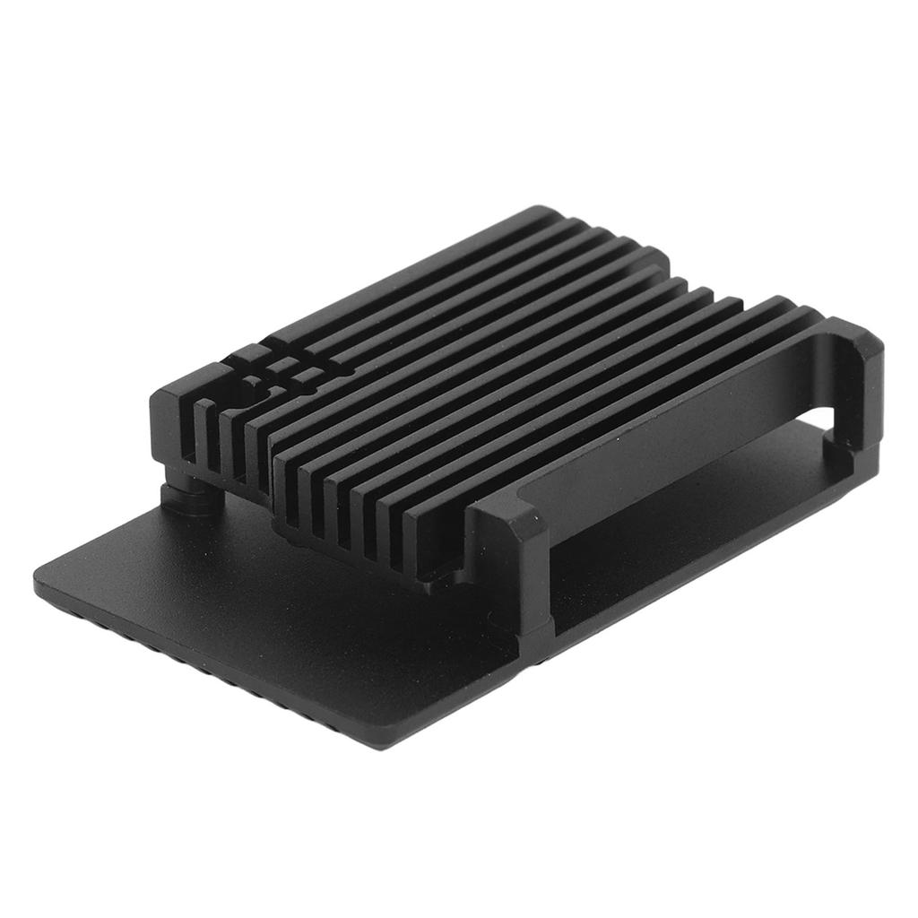 Heatsink Case Aluminum Alloy Precise Port Cooling Case with Thermal Pads for RPi 5 8GB 4GB 2GB 1GB