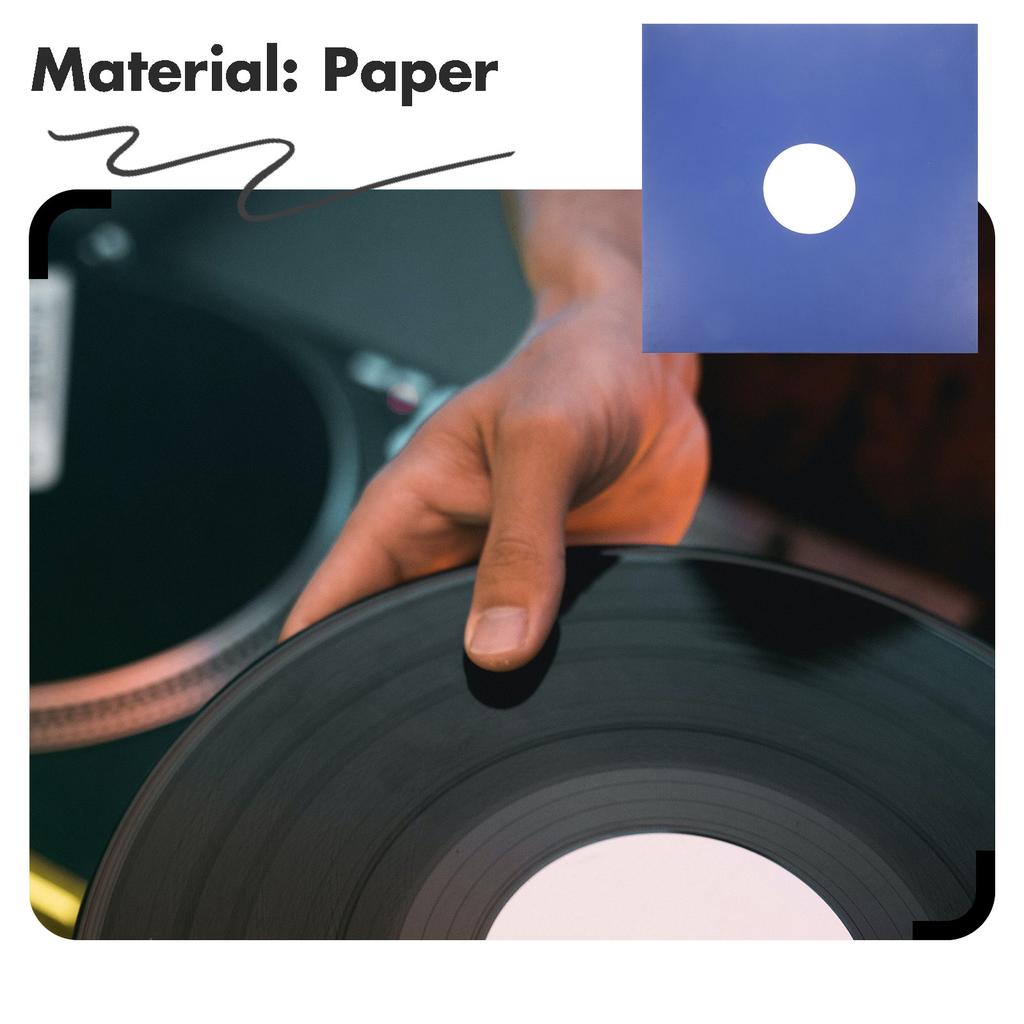 4Pcs Vinyl Record Protective Sleeves Clean Storage Bag Vinyl Record Jackets Outer Cover To Protect Albums from Stains Scuff