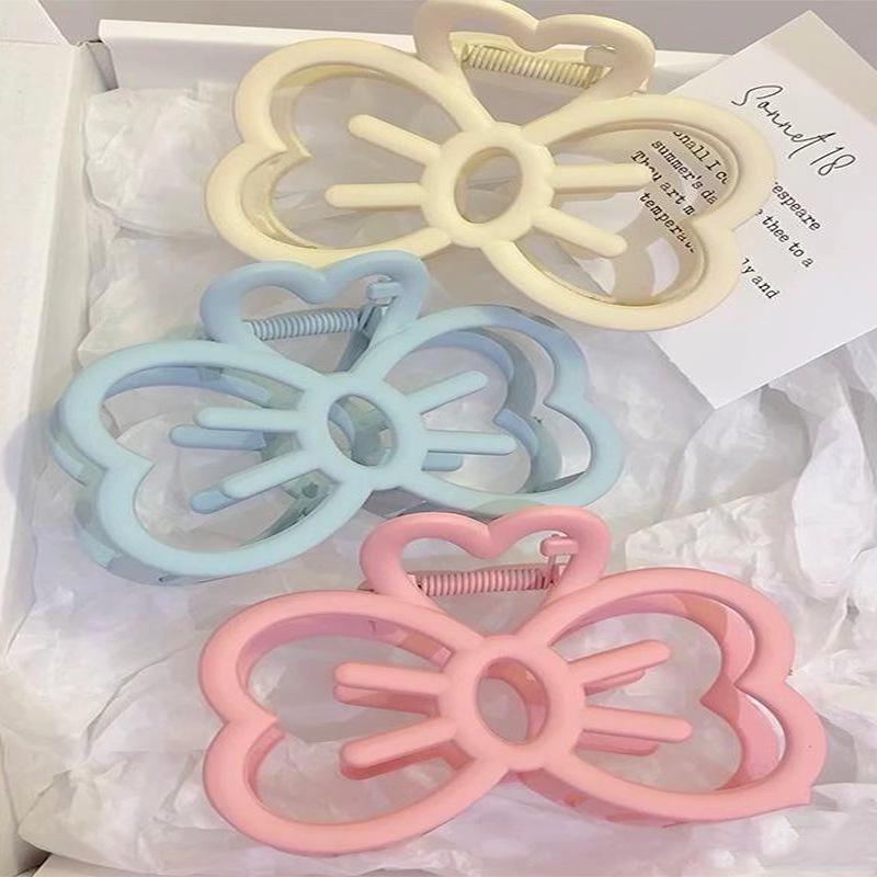 

Шикарная заколка-краб с бантом для густых волос - Милый девичий головной убор