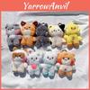 Zb1 Chapter Cheng Hanbin Brown Dog Keychain Trendy Resin Collectible Gift Idea