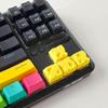 4Pcs Chesse Cake Cube Keycap For Mechanical Keyboard Keycaps Cartoon Cute Personality Keyboard Decorations