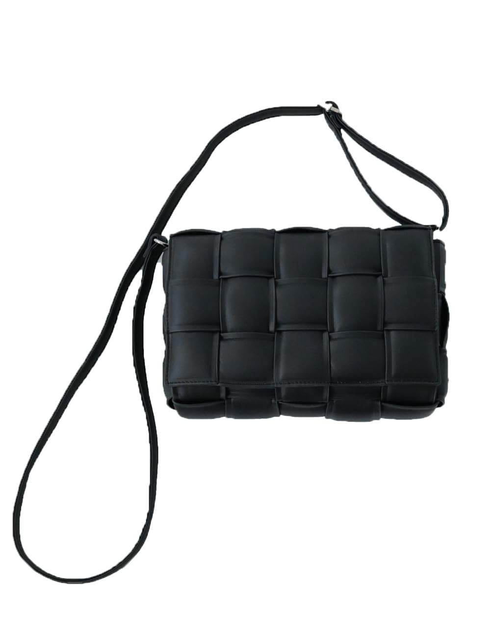 

Antiqua 2way Intrecciato Bag for Women 05 Black [antiqua] PB-00048