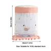 Durable Fabric Lace Mesh Water Dispenser Cover Upper Opening Dustproof Barrel Cover Reusable Water Dispenser Bucket Sleeve