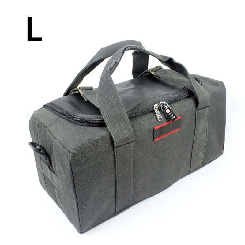 

SCIONE Large-capacity Short-distance Travel Bag for Men and Women s Fitness Travel Bag Thickened Wear-resistant Clothes Storage Bag L чёрный