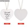 1pc ' Difference You Make' Ceramic Heart Ornament Inspirational Message Accessory Car & Home Decor Team Appreciation Decor Retirement Gift
