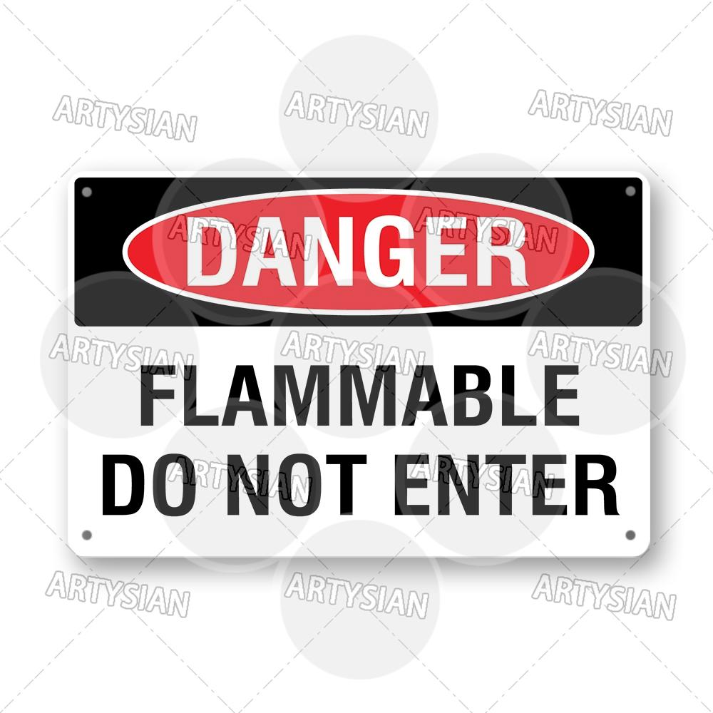 Fire Safety Metal Sign Flammable Warning Emergency Exit Escape Alarm Extinguisher Instruction Signage Assembly Hose Reel Plaque