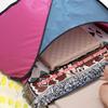 Portable Beach Tent Pop-up Tent Summer Sea Sun Shelters Outdoor Camping BBQ Picnic Tent With Mobile Phone Stand Beach Canopy