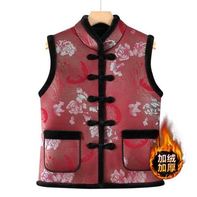 Women's Clothing Winter Autumn and Winter Velvet New Thickened Vest Vest Jacket Integrated Vest Women
