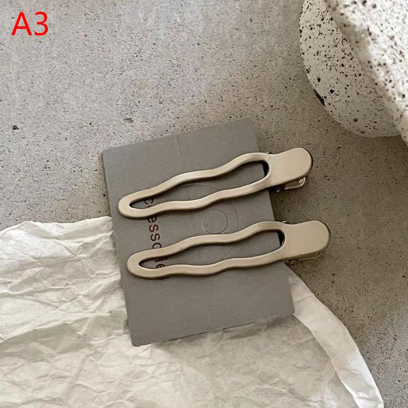 

2 шт. шпильки для волос для девочек, серебряные металлические заколки-уточки, женские заколки для волос, боковые челки, женские заколки, аксессуары для волос