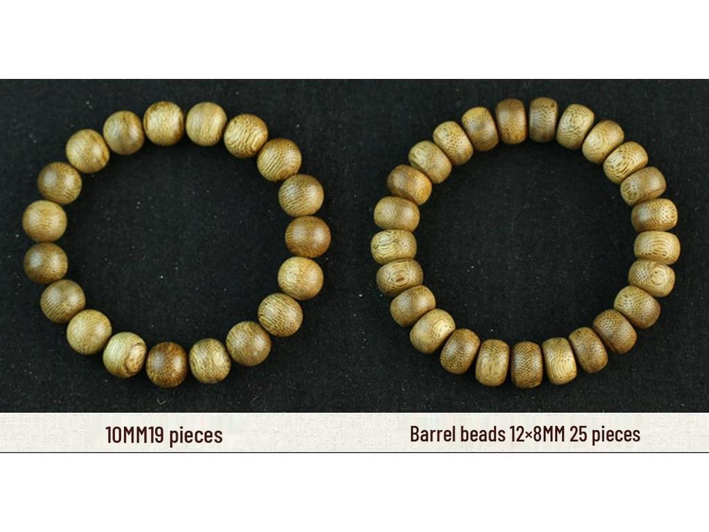 Indonesian Kalimantan Agarwood Prayer Beads Bracelet - 108 Beads - Unisex Jewelry