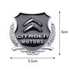 Metalowe Naklejki na Karoserię Samochodową Stylizacja Kłosy Zboża Emblemat Akcesoria Dekoracyjne do Samochodu Dla Citroen C4 C3 C5 C1 C2 Berlingo Celysee Cactus