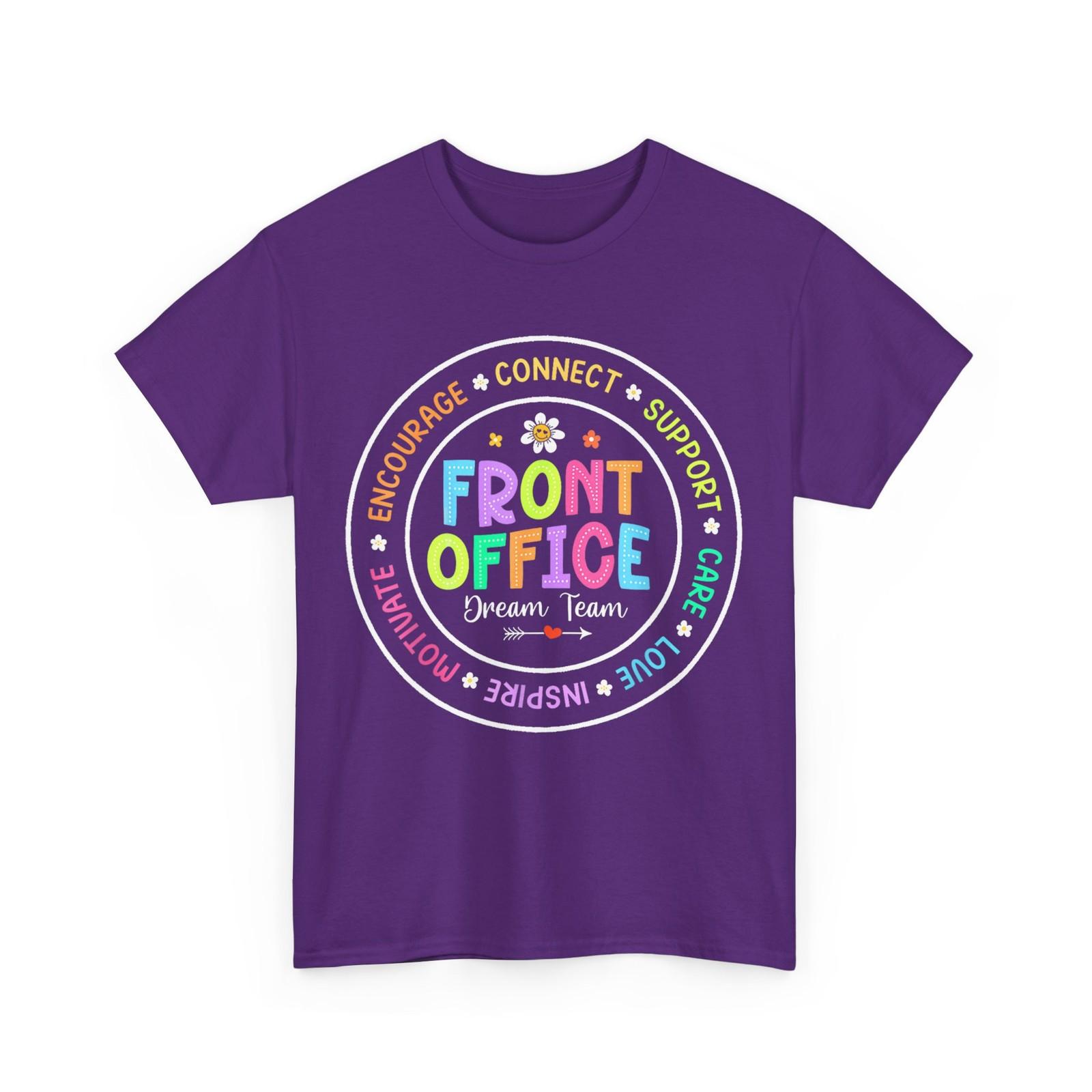 Happy First Day of School Shirt, Front Office Back to School T-Shirt XXXL