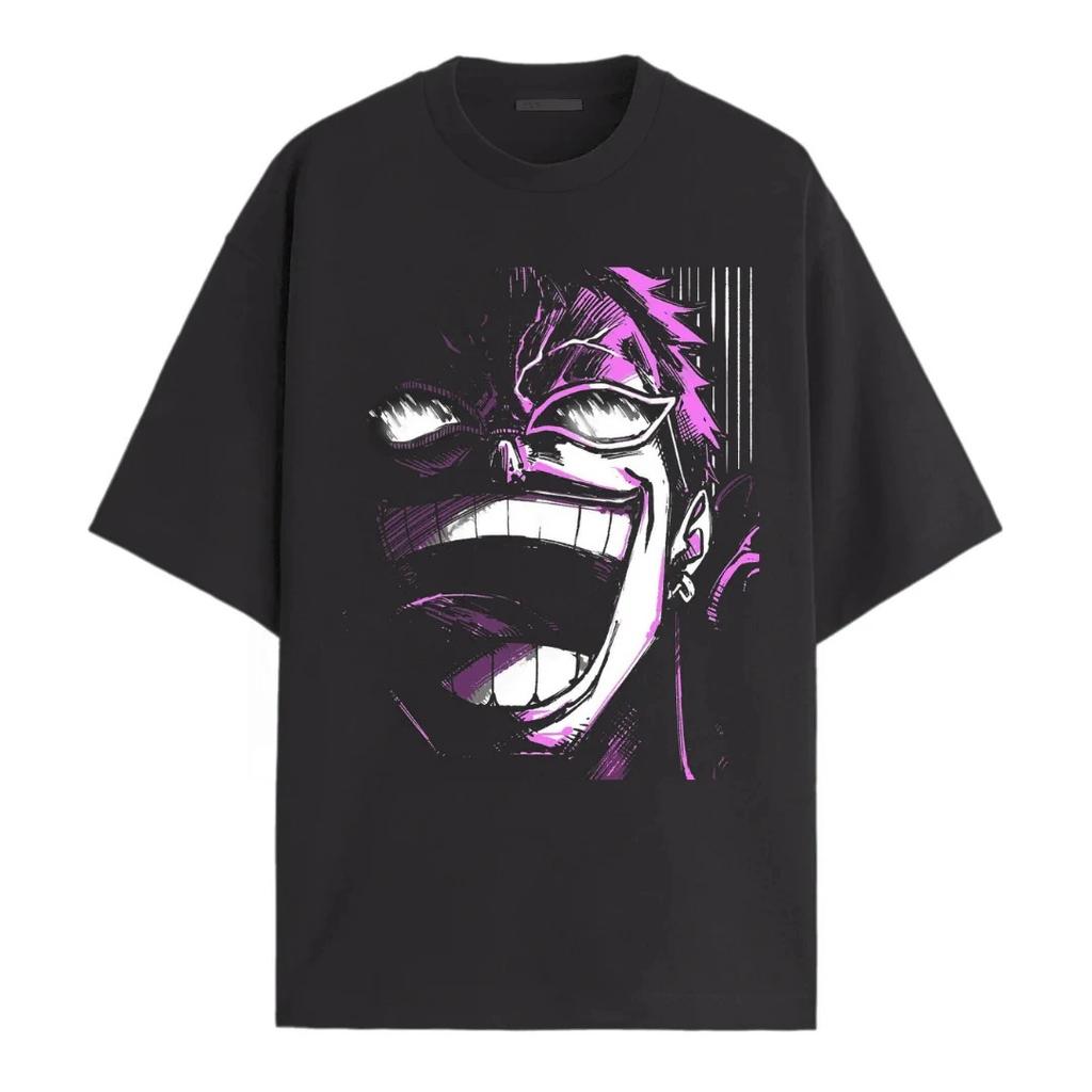 One Piece Roronoa Zoro "Nothing Happened" Manga Oversized T-Shirt | Unisex Anime Streetwear Tee