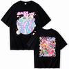 KPop Demon Hunters round neck short sleeved summer loose sports casual top EMA