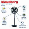 Wentylator stojący podłogowy 40cm 50W metalowy KLAUSBERG KB-7860  Czarny
