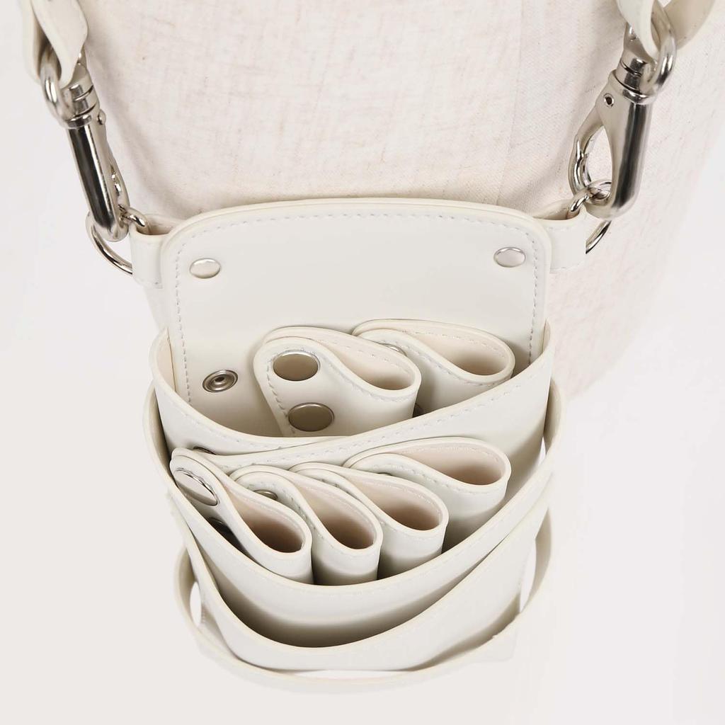 DEEDS Scissor Case Sienna Matte (4-6 Scissors), Ivory, S-395