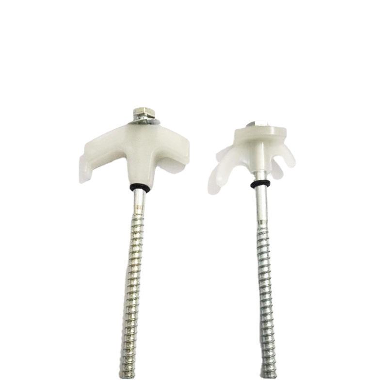 Thickened Luminous Tent Stakes - Durable Plastic & Iron Camping Accessories