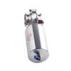 19-108mm Pipe 1.5" 2" -4" Tri Clamp 304 316L Stainless Steel Sanitary Butterfly Valve With Pneumatic actuator For Home Brew