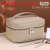 Light Luxury Twoinone Mother Daughter Makeup Bag With Pu Material For Travel And Home Storage
