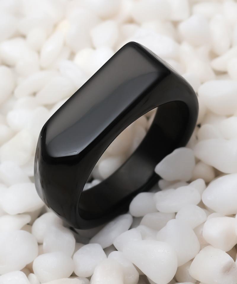 Blancier Edge Crest Bm256R1156 Men'S Ring