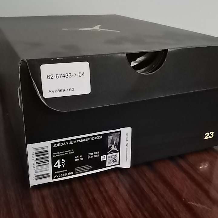 Air Jordan Jumpman Pro GS Black Pink Quartz Dark Smoke AV2869-160