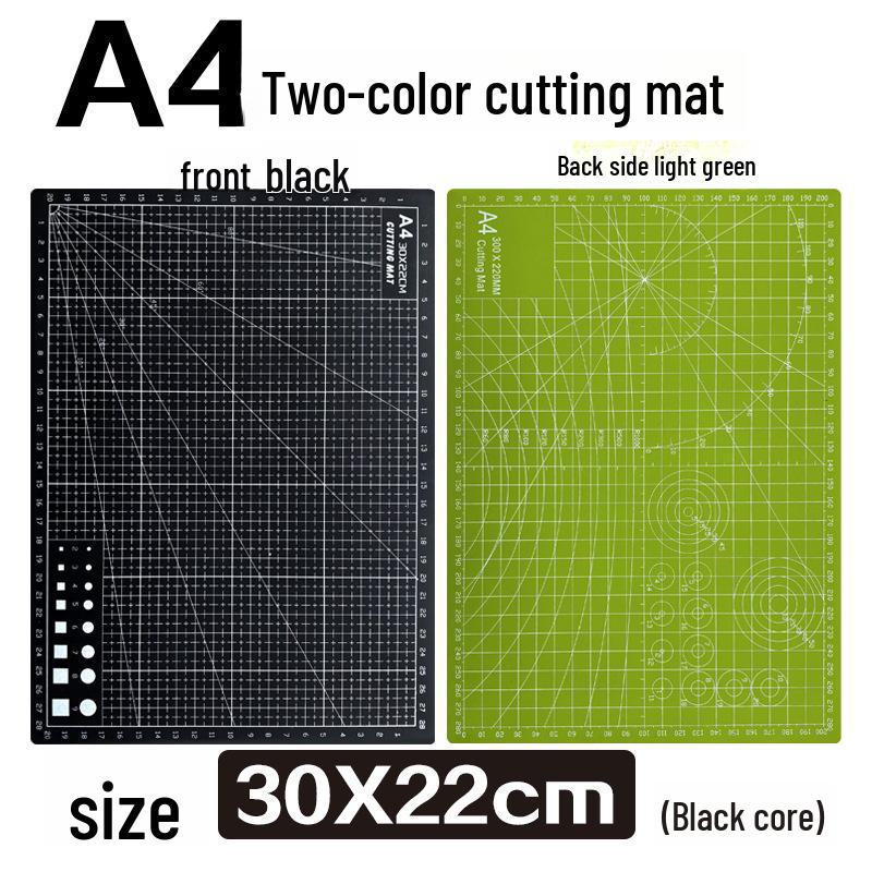 Thickened Double-Sided Cutting Pad - A2, A4, A5 Sizes, Hand-Cutting & Art Carving Board
