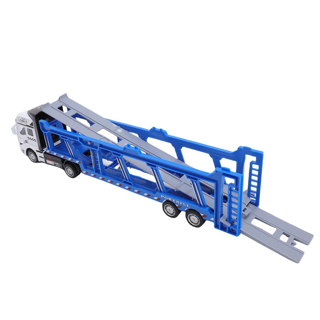 Alloy Engineering Transport Vehicles Toys with 6 Rescue Cars Boys Kids 2 Layer Model Toy