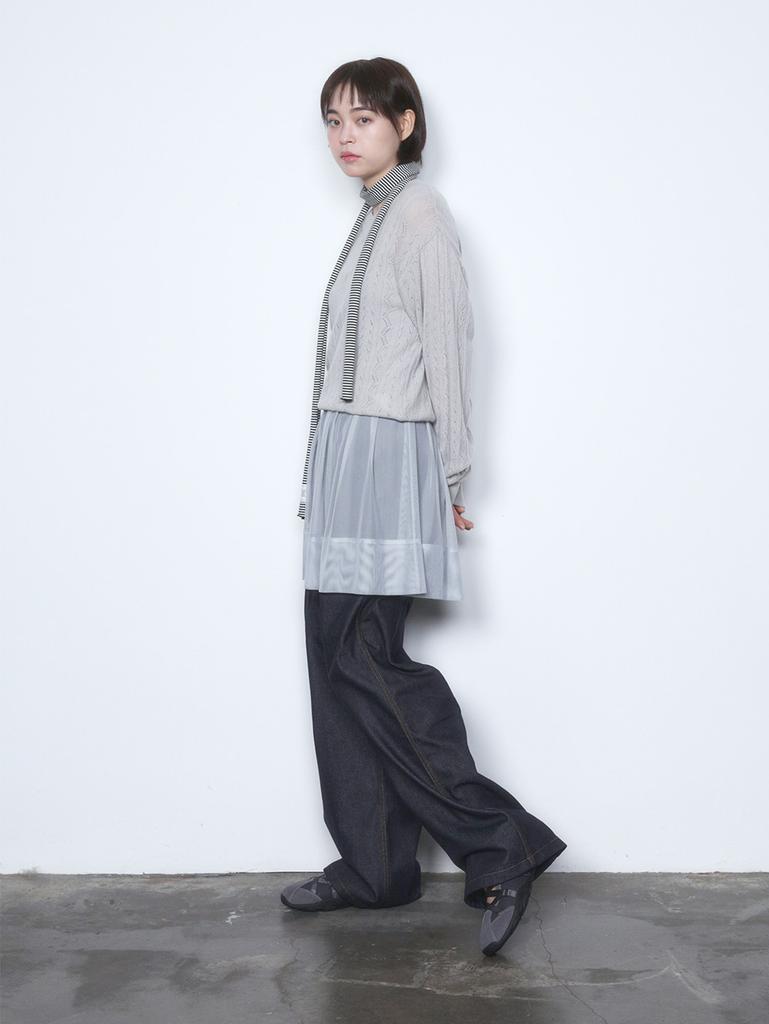 TUOMIO V-Neck Sweater [Grey]