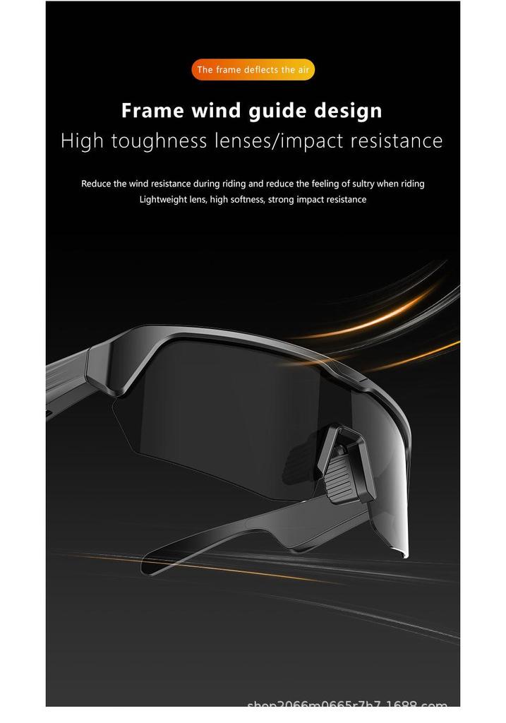 YJ006 Multifunctional Bluetooth Smart Glasses: Anti-Blue Light, Outdoor Cycling, Three-in-One
